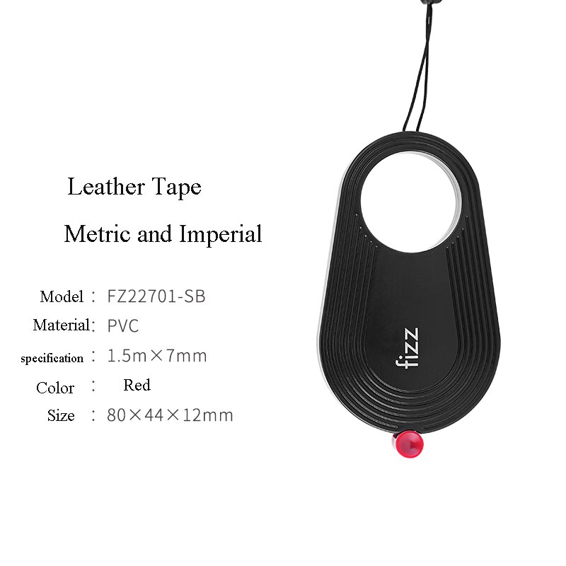 Fizz Tape Measure Measuring Tape Innovative Tape Measure Business Office Decompression Turn Le Tape Measure For Home Office: Red