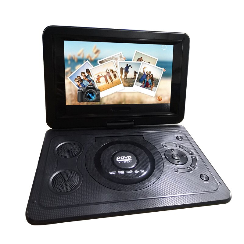 CD Player Wall-mounted Bluetooth Portable Home Audio Boombox with Remote Control FM Radio Built-in HiFi Speakers USB MP3