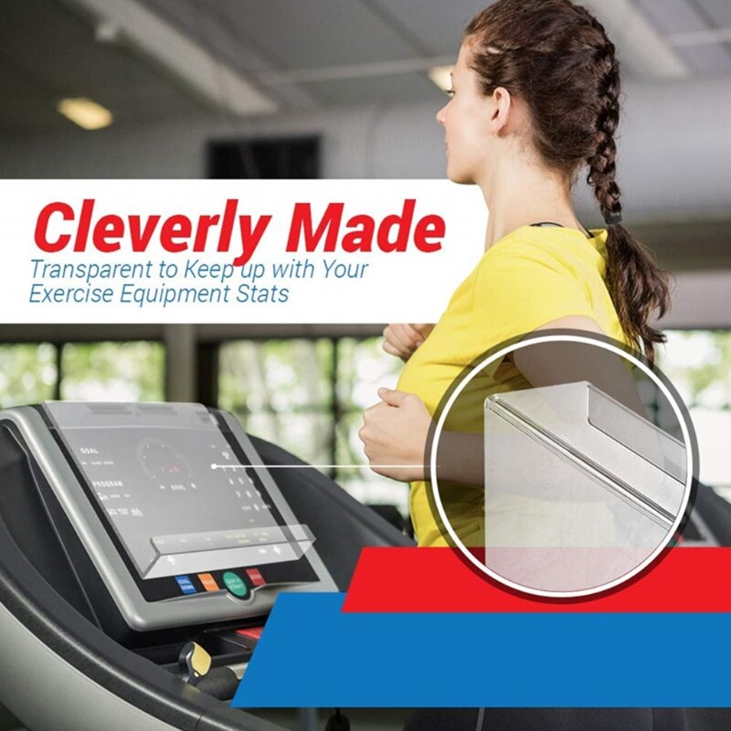 1PC Acrylic Treadmill Book Holder Magazine Reading Rack for Gym Exercising