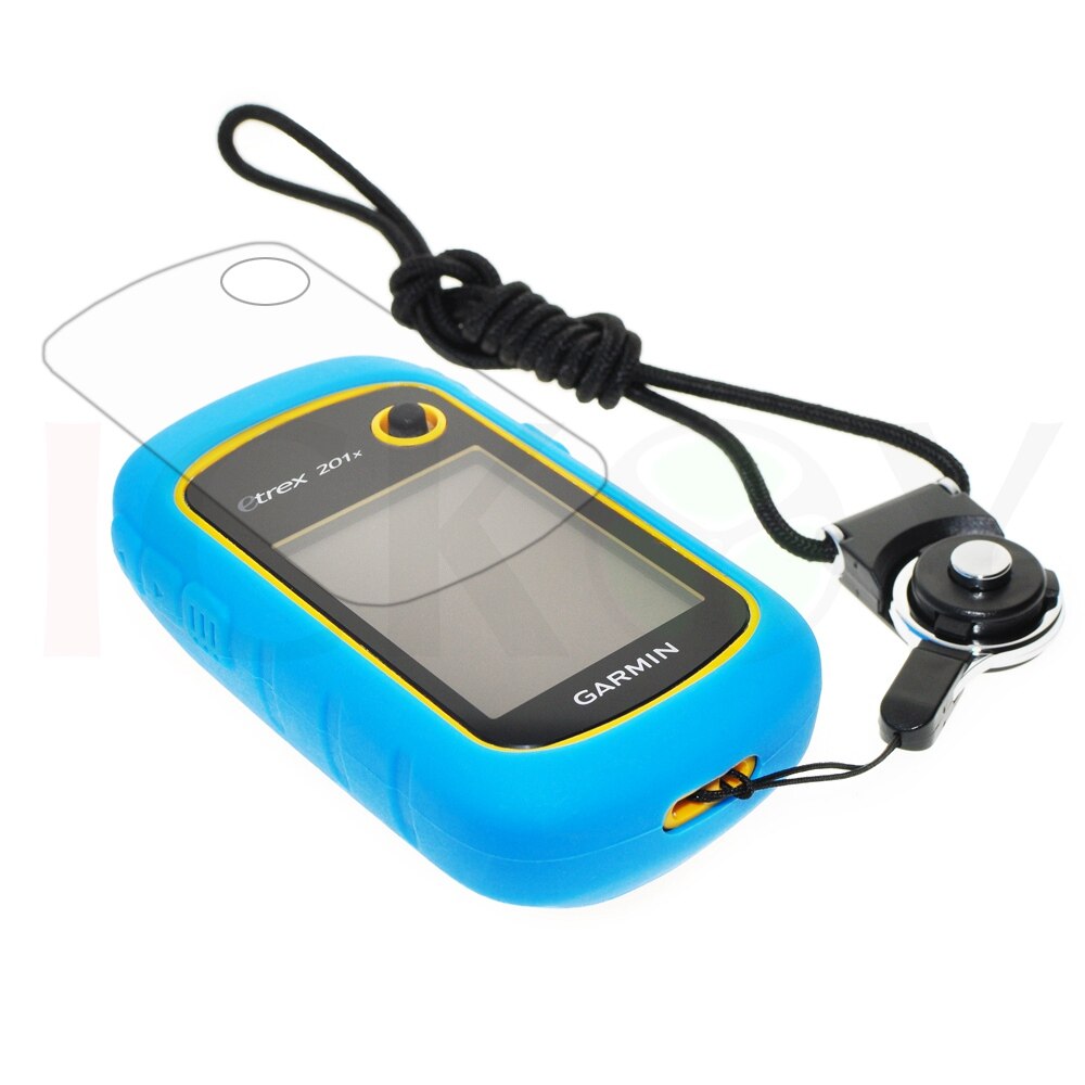 GPS Protective Case with Ring Strap + Screen Protector for Garmin eTrex 10 20 30 10x 20x 30x 22x 32x