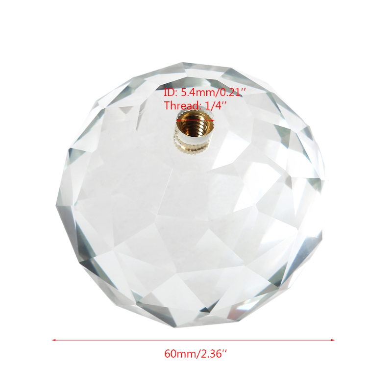 Optical Glass crystal Ball Flare Prism Camera Lens Photography Diameter 60mm