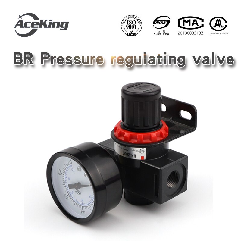 Pressure regulating valve BR2000 pressure regulating valve 2 minute regulating gas pressure reducing valve BR2000/BR3000/4000