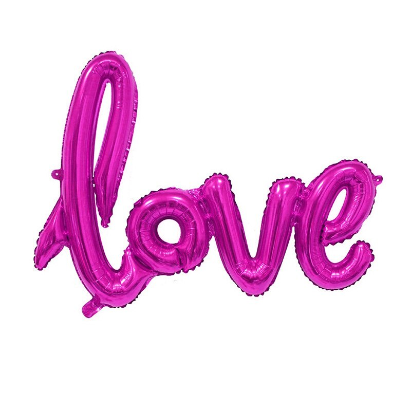DIY Celebration Decor Letters Birthday Wedding Party 30\ 40\ LOVE Foil Balloons: 02-S