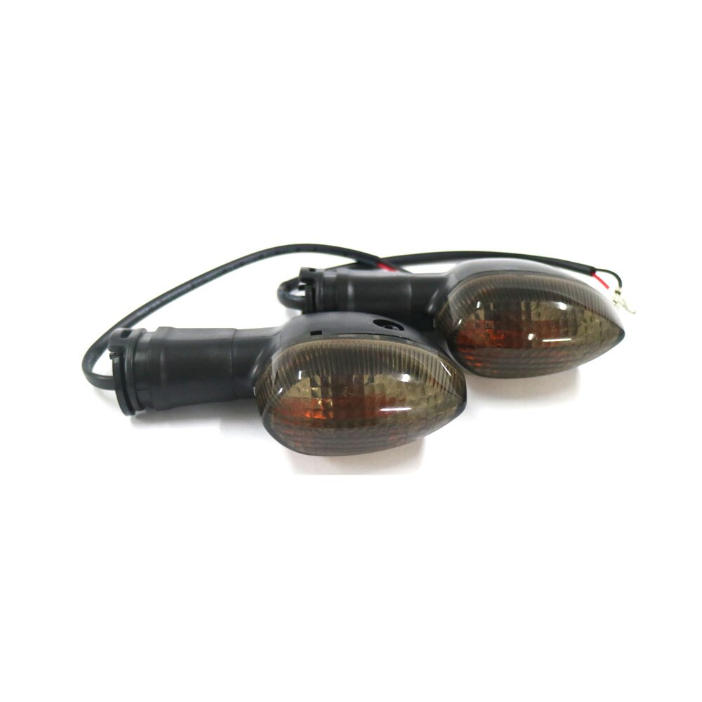 Voor Yamaha FZ1 FZ8 Fazer FZ1N FZ6R XJ6 Yzf R1 YZF-R6 Motorcycle Blinker Voor/Achter Afleiding Richtingaanwijzer indicator Lamp: Smoke