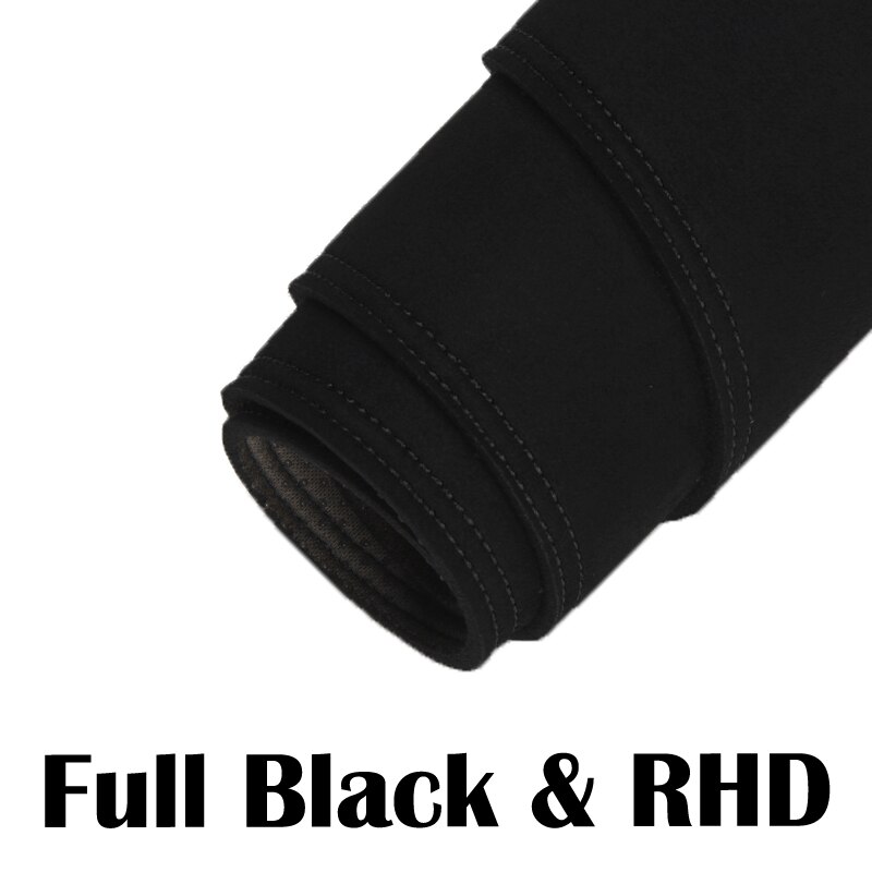 Car Suede Leather Dashmat Dash Mats Pad Dashboard Covers Sun Shade Carpet for VW Volkswagen T-cross T cross C11 2022: color 1 RHD