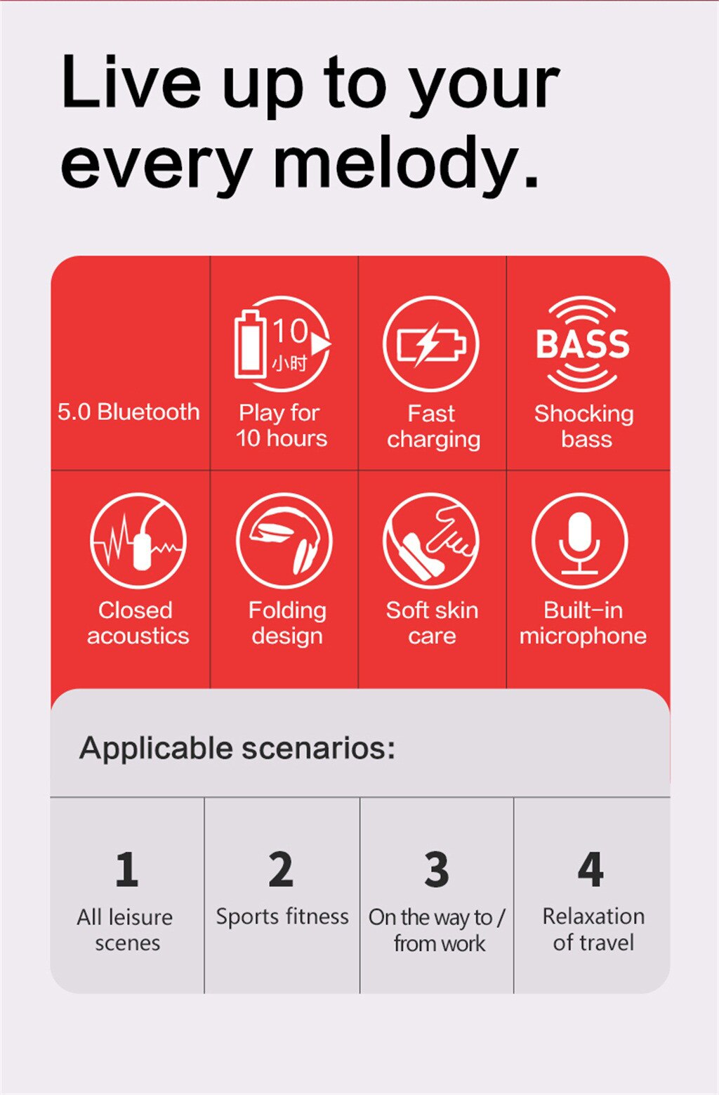 Draadloze Hoofdtelefoon Bluetooth Oortelefoon Met Microfoon Bluetooth Oortelefoon Stereo Headset Voor Xiaomi Iphone In-Ear Headsets