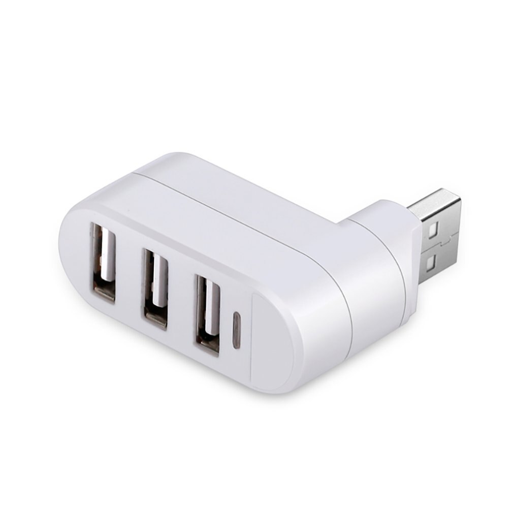 Usb 2.0 drie-poorts hub 7- karakter roterende hub drie-poorts extender 3-- poorts hub geschikt voor windows voor mac