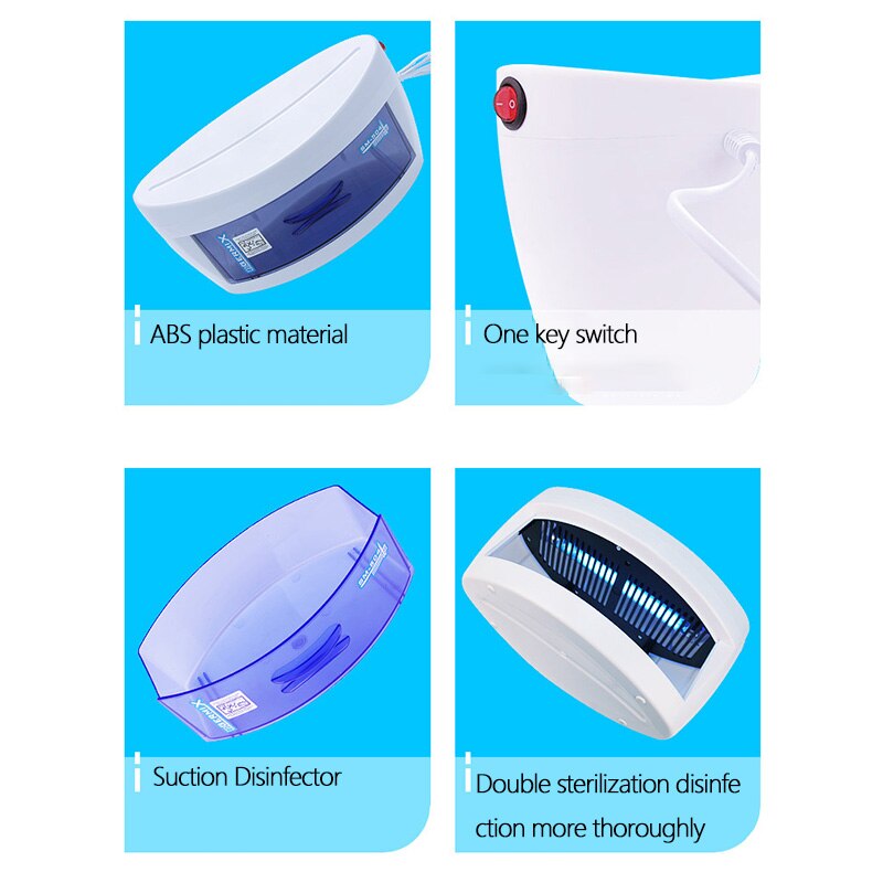 UV Sterilizer Disinfection Cabinet Masks Mobile Phones Manicure Makeup Tools Ultraviolet Light Sterilization Household Equipment