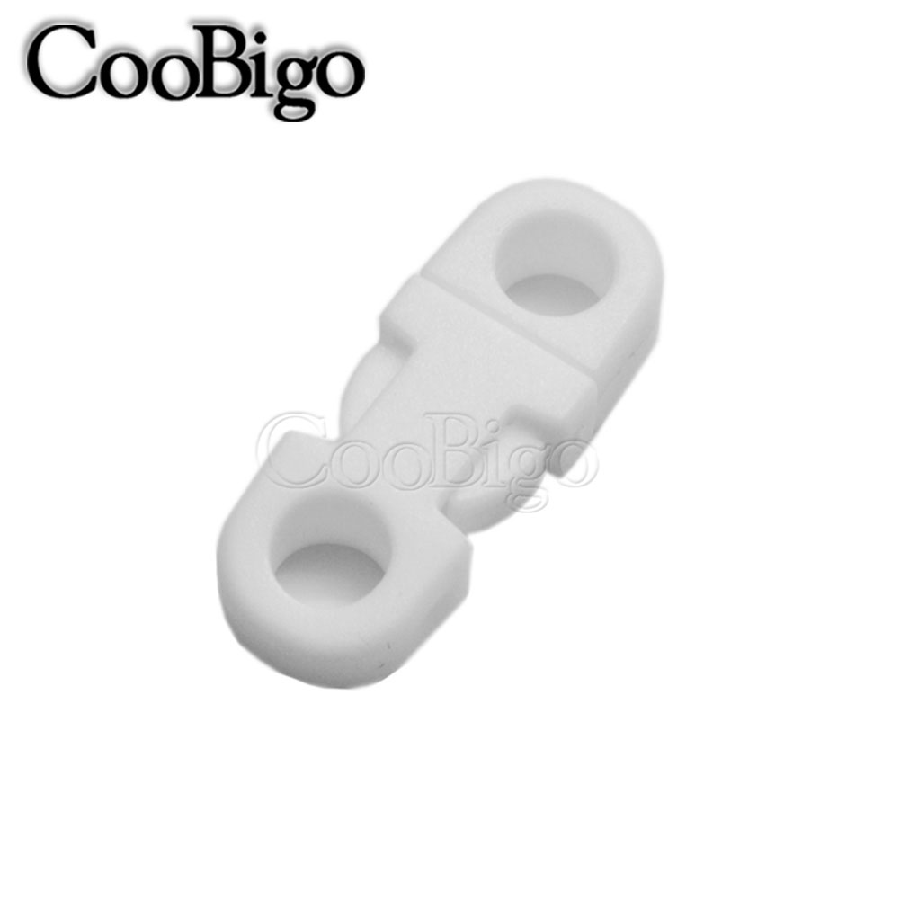 10 pçs fivela de liberação lateral de plástico mini paracord pulseira clipe fecho para câmeras cinta coleiras pet mochila acessório diy colorido: Laser brilhante