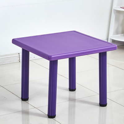 Kleuterschool Plastic Tafels En Stoelen Speelgoed Spelletjes Tafel Schilderijen Tafel: purple table