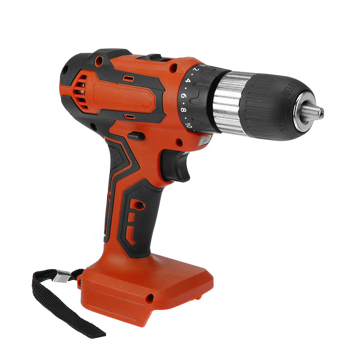 13mm Electric Drill 3/8-Inch Chuck Cordless Screwdriver for Makita DC18V Battery Wireless Power Drill Screwdriver Power Tools: Orange