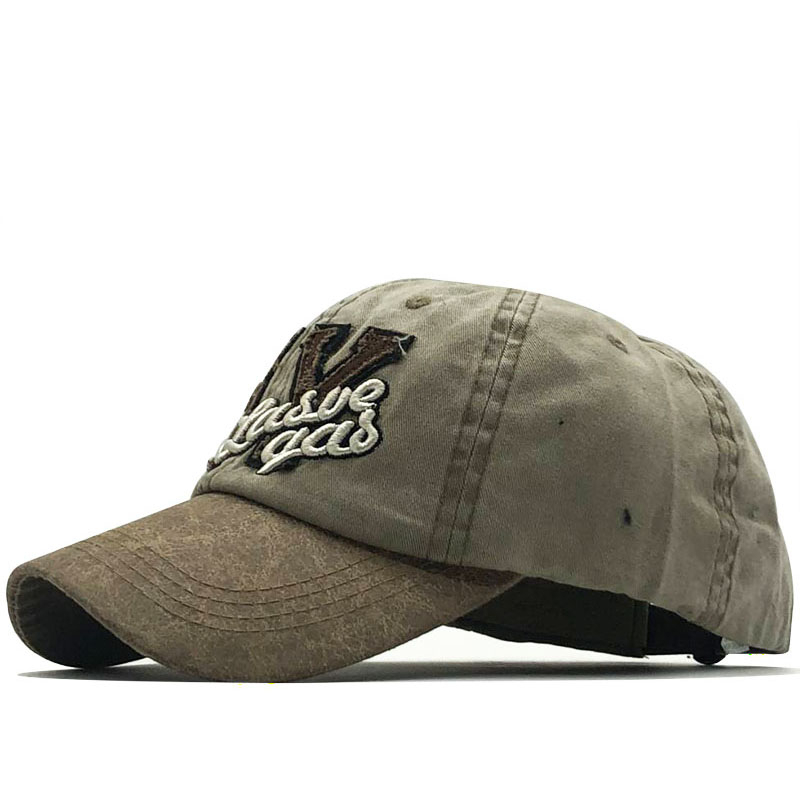 Mannen Baseball Cap Voor Mannen Vrouw Snapback Hoed Bone Gorras Para Hombre Beisbol Borduurwerk Toevallige Cap Pet: khaki