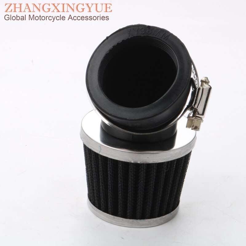 38mm scooter High performance luchtfilter voor YAMAHA Giggle C3 Vox 50 JOG RR 50 R Neos Slider TZR vino Waarom 50cc