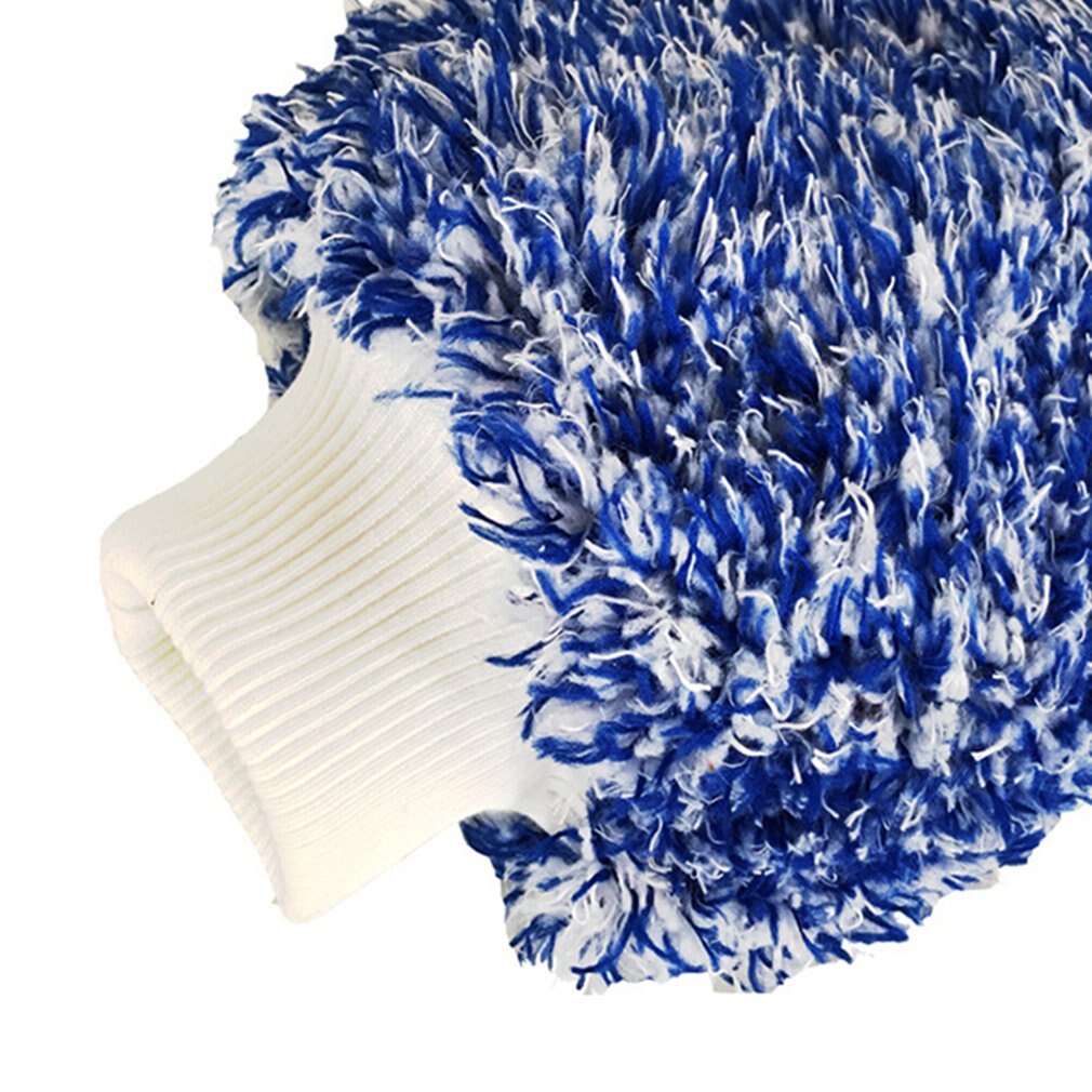 Soft Absorption Glove High Density Car Cleaning Ultra Soft Easy To Dry Auto Detail Microfiber Madness Wash Cloth