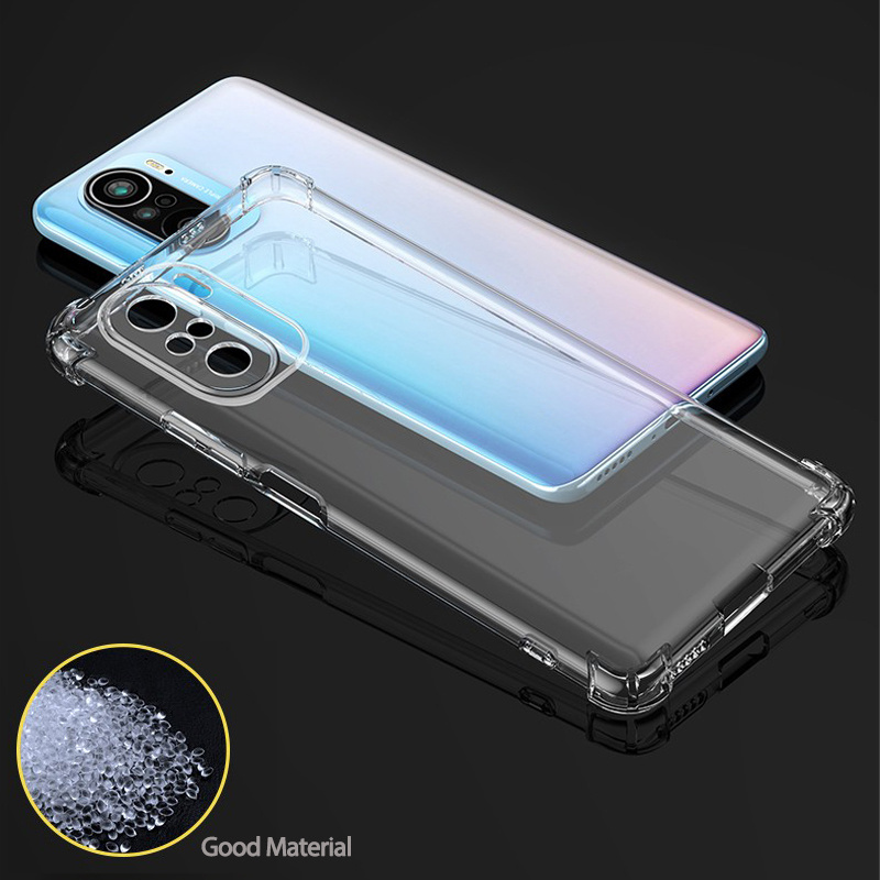 Soft Clear Case Voor poco-f3 Telefoon Hoesjes pocophone f3 xiaomi poco f3 Shockproof Silicone Cover pocophone f3 Case poco f3 Hoesje