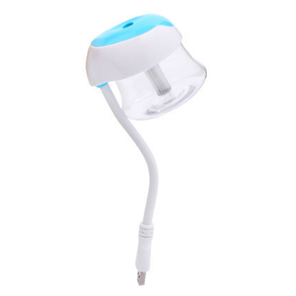 Diffuser Fresh Essential Oil Mini Accessories Home Office Portable Car Humidifier Aromatherapy Air Purifier Quiet USB Electric: Blue