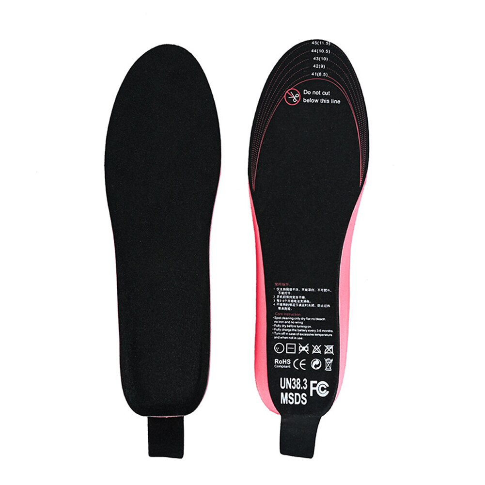 Heating Insole 1 Pair USB Heated Shoe Insoles Remote Control 2200... – Grandado