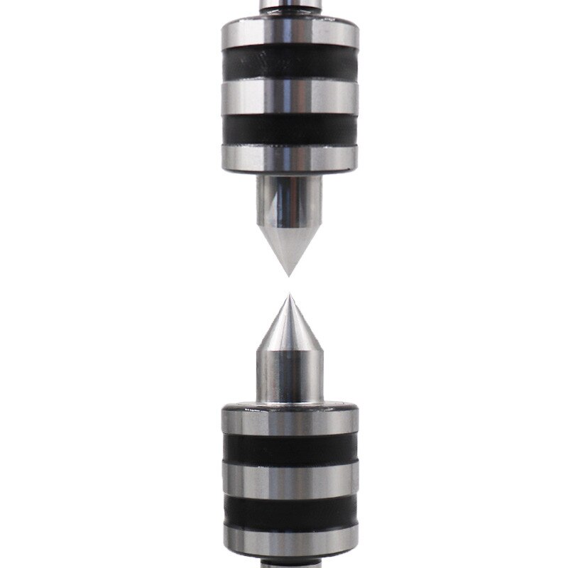 MT2 Live Center Lathe Milling Center Metal Work Revolving Center Black Double Knurling Lathe Machine Tool Accessory