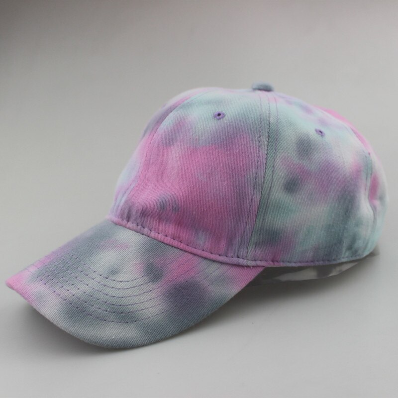 Graffiti baseball cap mænd kvinder trend farverige forår sommer snapback hat justerbar sol hat afslappet bone caps: C4