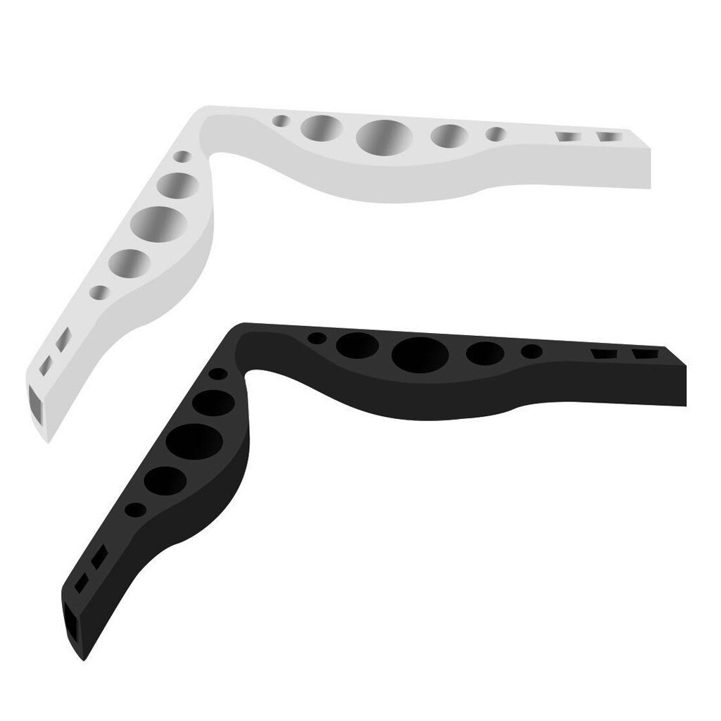 Pont de nez Silicone Masque facial nez pont de respiration Mascarillas augmente l'espace pour aider à respirer en douceur Masque de pansement # K3