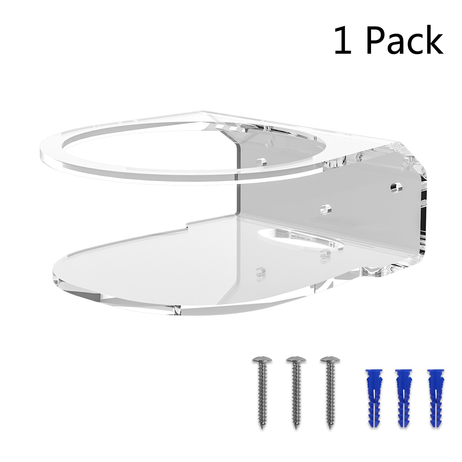 Wall Mount for Meshforce M7 Tri-Band Whole Home Mesh WiFi,Home WiFi Router Shelf Acrylic Holder Bracket: 1 Pack