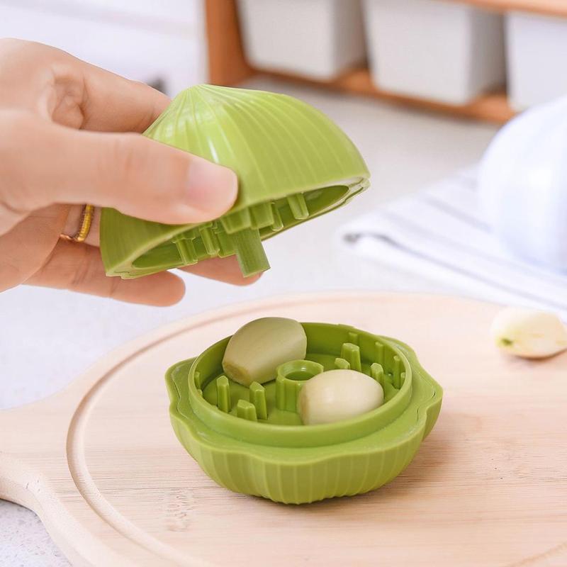 Nette Zwiebel bilden Obst Gemüse Brecher Schäler Knoblauch Presse Stampfer Mühle Zerhacker Dicer Küche Zubehör Gerät Werkzeug