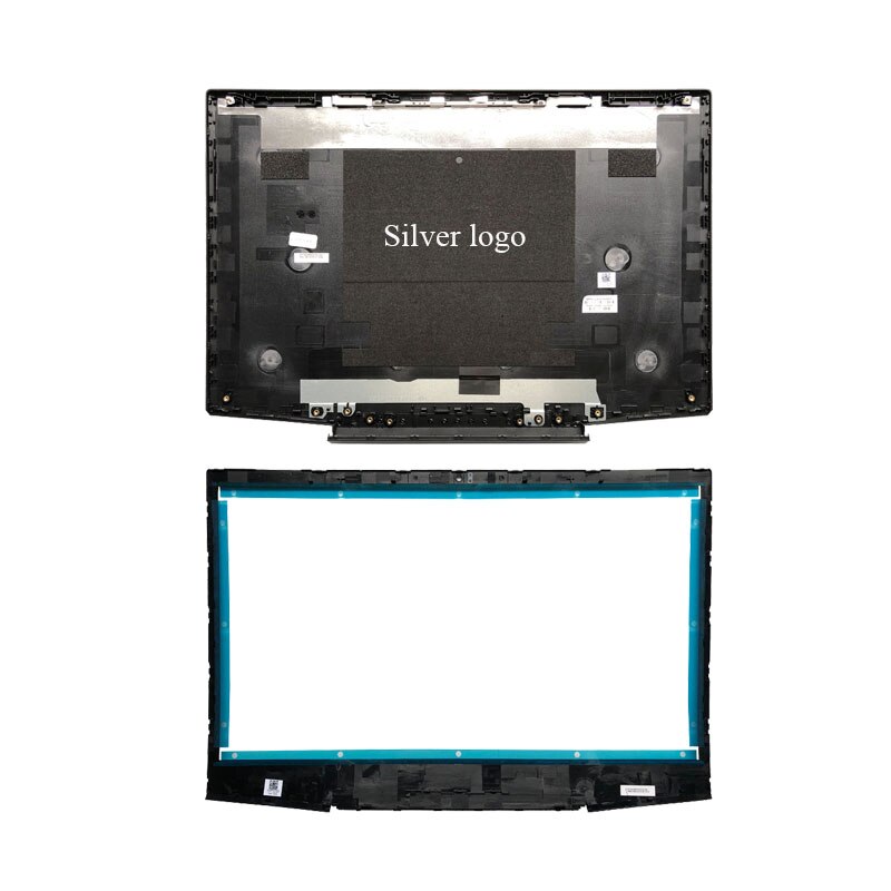 Ordinateur portable LCD couverture arrière pour HP pavillon 15 15-CX TPN-C133 L20315-001 AP28B000130 violet L20313-001 AP28B000120 vert L20314-001: Silver logo and B