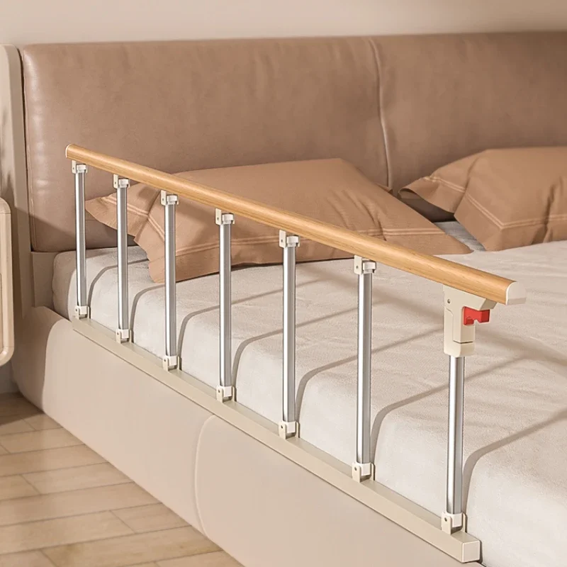Riel de seguridad para cabecera de personas mayores, protector de cama de un solo lado, barrera anticaída para personas mayores, mango de asistencia para cama en casa