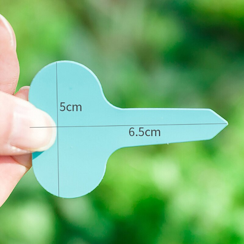 100 Stck 5*7cm Kunststoff Pflanze Etikett Etikett Kindergarten Rasen Etikett Anlage Klassifizierung Etikett Ist Nicht Verderbliche
