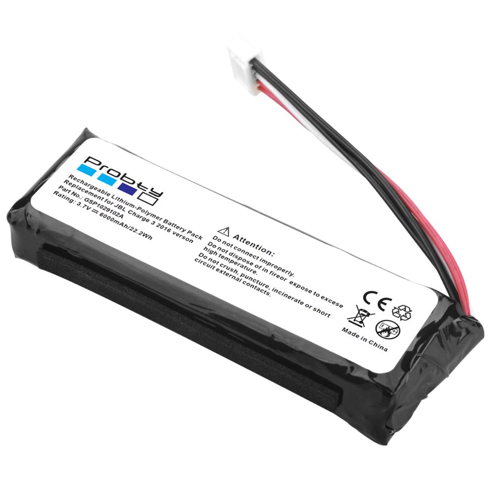Batterie Li-Po 3.7V 6000mAh - Type AEC982999-2P - Pour JBL Charge Et Autres - Neuf