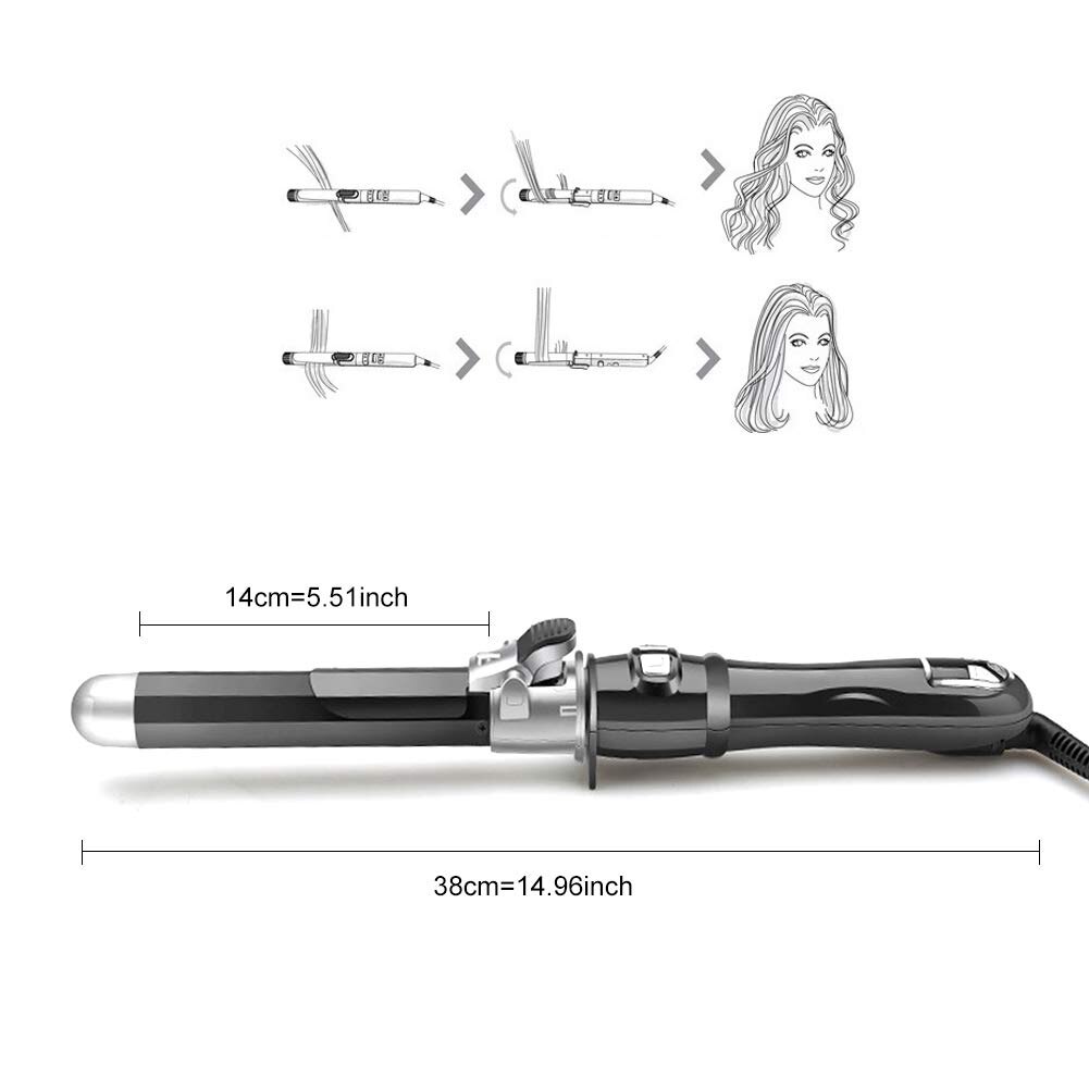 360 rotatif automatique fer à friser cheveux bouclés plaque Salon coiffure outils petite vague maïs Perm attelle outil de coiffure