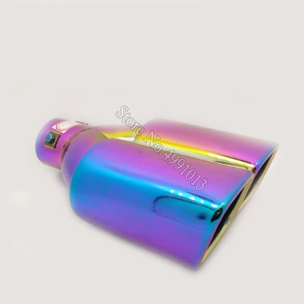 For Suzuki GRAND VITARA 2007 car stickers muffler exterior back end pipe dedicate exhaust tip tail outlet ornament 1pcs