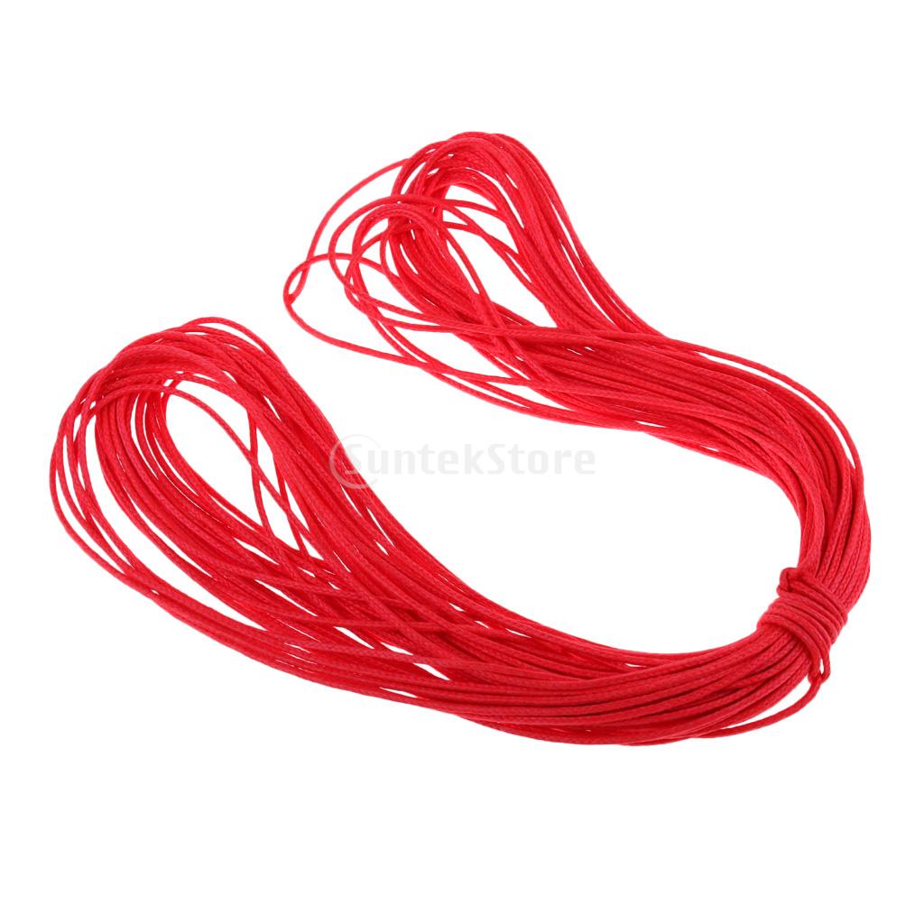 Red 2mm High Strength Tree Climbing Arborist Throw Line Fishing Camping Braid Rope Paracord 5/10/15/20/30/55m