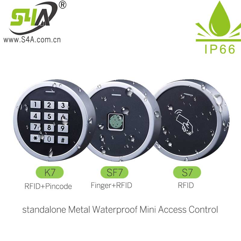Standalone Mini Toegangscontrole SF7 Metalen Mini Access Controller K7 Toetsenbord Mini Deur Controller