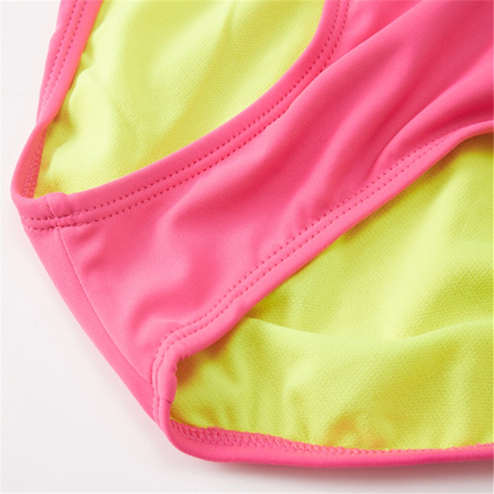 Girl's Cross Straps Two Piece Tankini Swimsuit купальник For Girls Two piece Swimsuit Kids Girls BIKINI Set Bathing suit