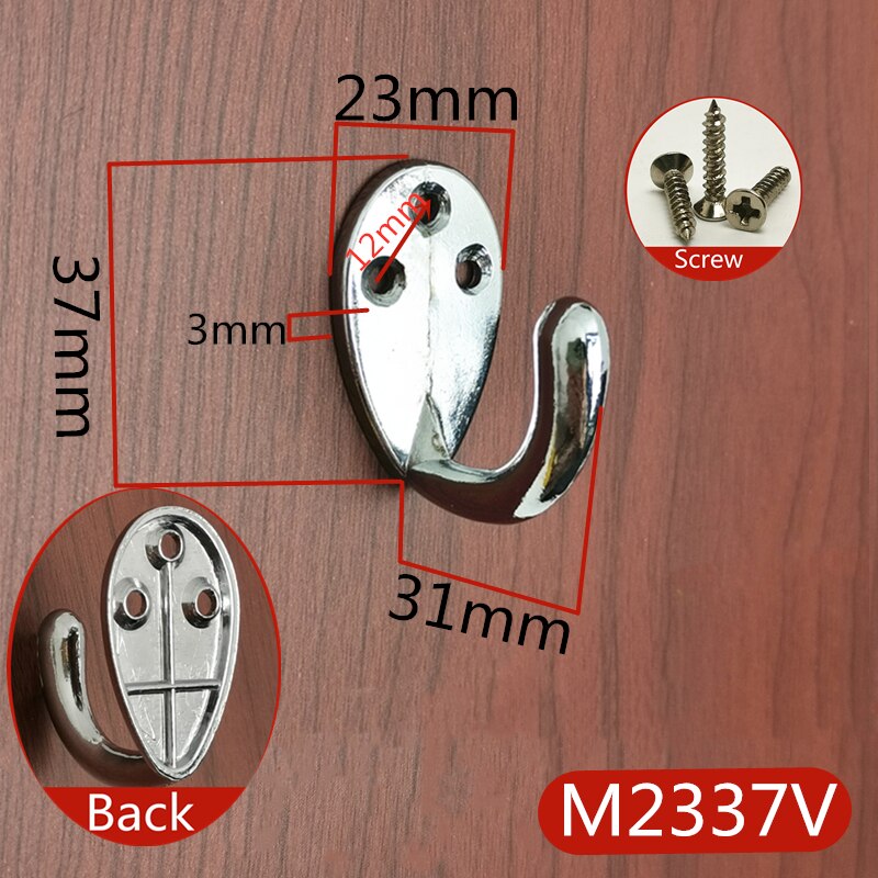5pcs/lot Silver Antique Hooks Small Wall Hanger Buckle Horn Lock Clasp Hook Hasp Latch For Wooden Jewelry Box Furniture Hardware: M2337V