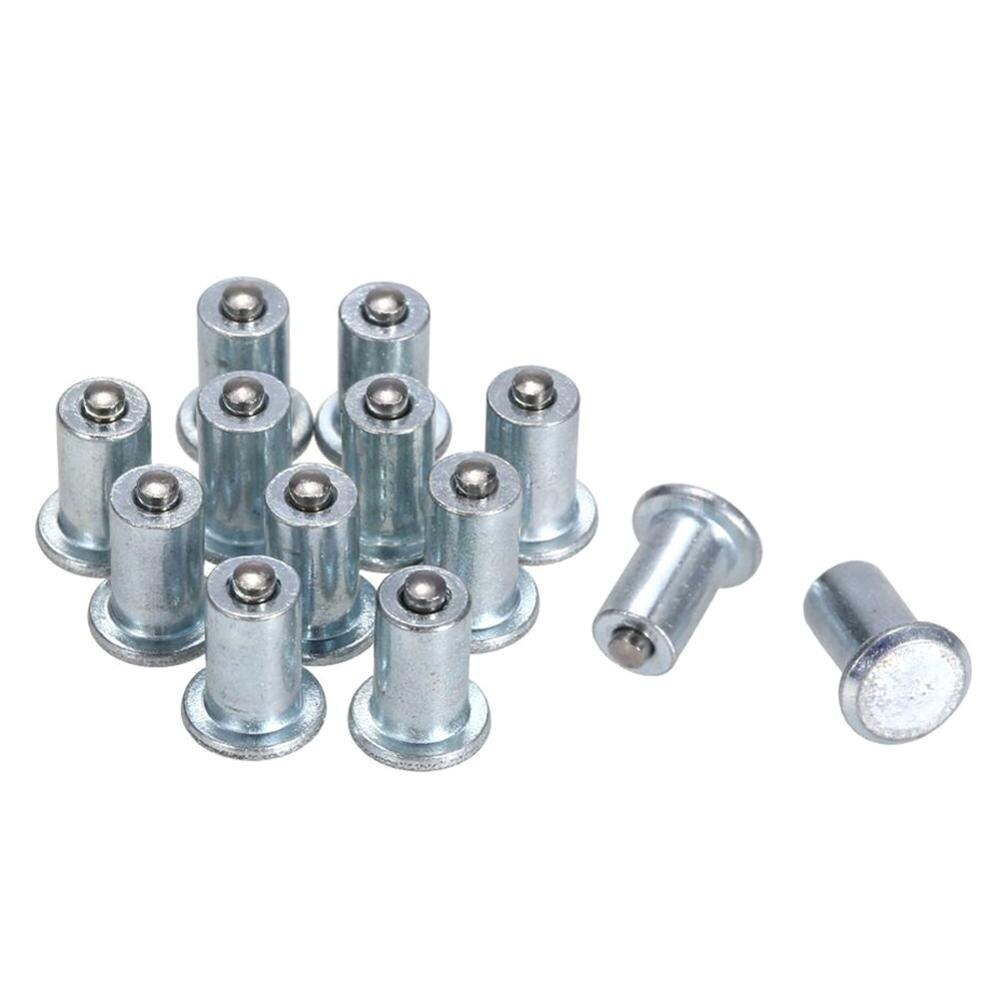 100 Pcs Car Tire Stud Screw 12mm Drill Sleeve Car Anti-Slip Screw Stud Wheel Tyre Snow Tire Spikes Trim SUV ATV Car Accessories