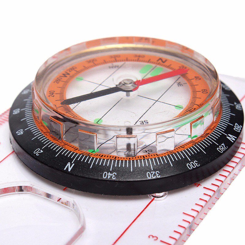 Baseplate Ruler Map Scale Compass Scouts Camping Hiking