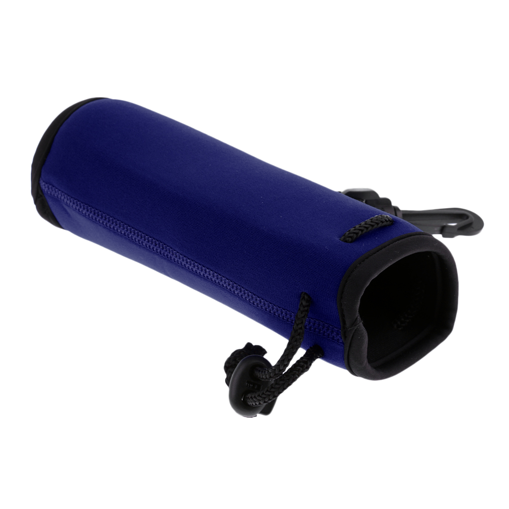 Wasser Flasche Halfter Isolierte Neopren Wasser Flasche Kühler Abdeckung Hülse Tote Tasche für Frauen Männer Radfahrer 500ml (16,9 UNZEN): Marine