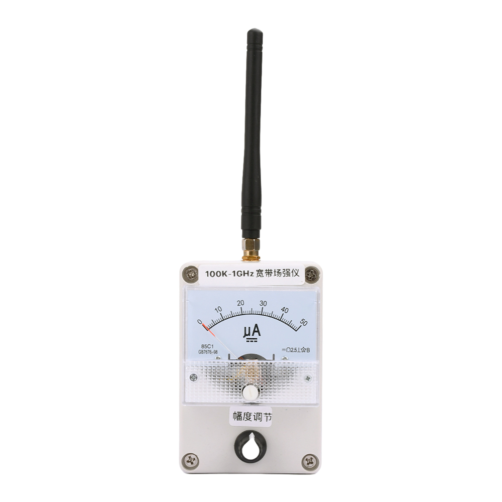 RF Signal Level Meter 100KHz-1000MHz - Feltstyrkeindikator med Antenne: Default Title