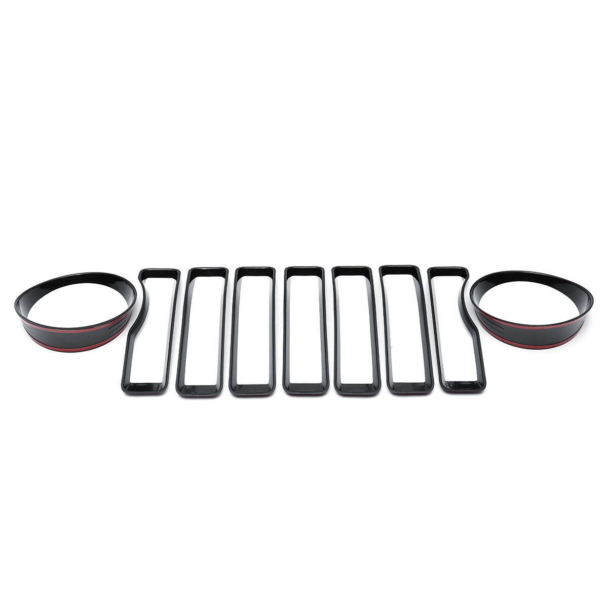 Voor VW T6.1 Transporter Dashboard Upgrade - 4-delige Glanzende Onders