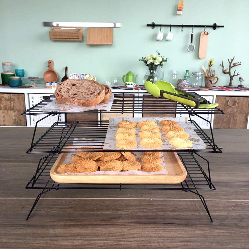 Three Layer Cake Biscuit Cold Rack Bread Cooling R... – Grandado