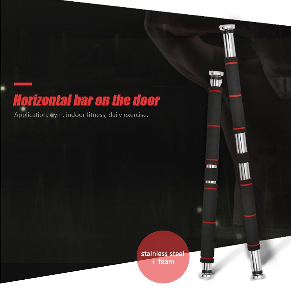 Barras de tracción de acero para puerta entrenamiento en casa Horizontal de 200kg, Fitness, entrenamiento de gimnasia para ejercitar, decoración cómoda