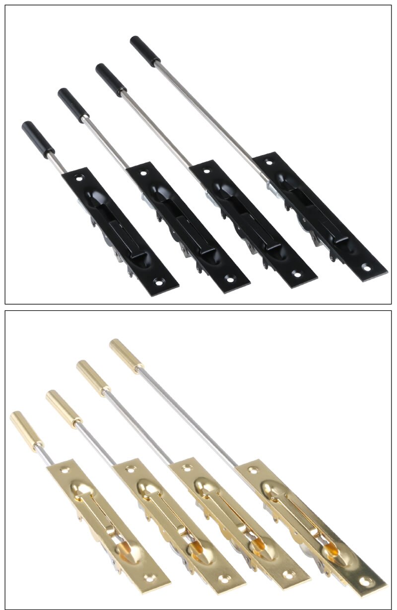 304 stainless steel hidden bolt,security door Built-in latch lock,embedded door latch,Fire emergency door escape door lock