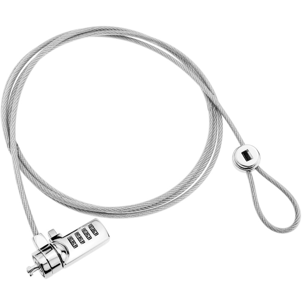 BeMatik-anti-theft Cable for laptop and notebook. Security padlock 4 digits