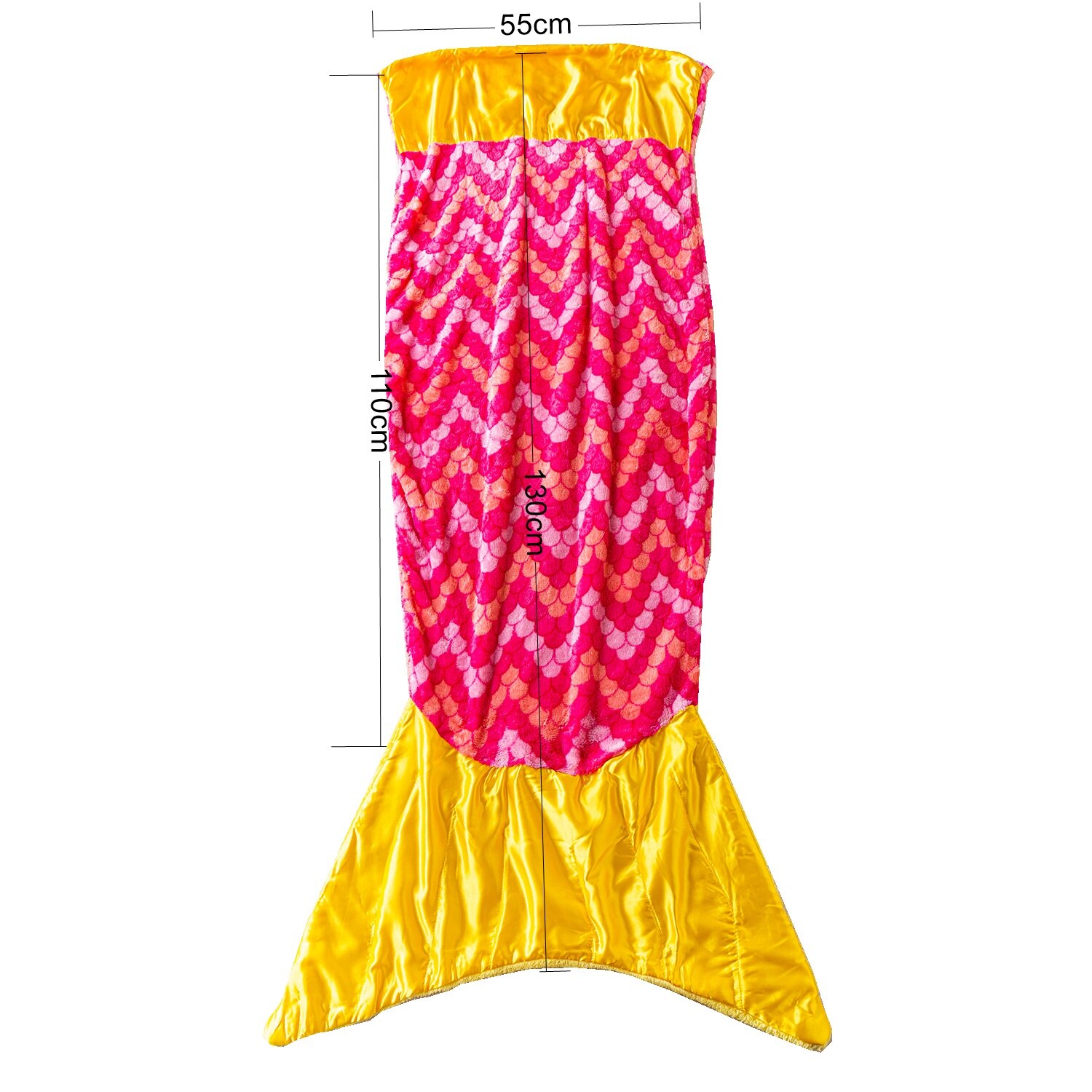 Koc w kształcie ryby rzut kolorowy syrenka ogon ryby koc dla dorosłych dzieci Super miękkie wszystkie sezony koce robić spania