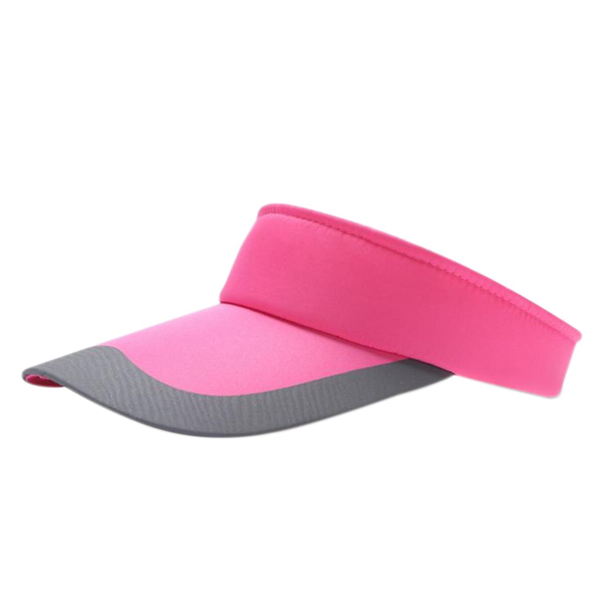 Kvinnor damer sport solskydd golf tennis baseball keps utomhus sommar strand toppad hatt: Rosa