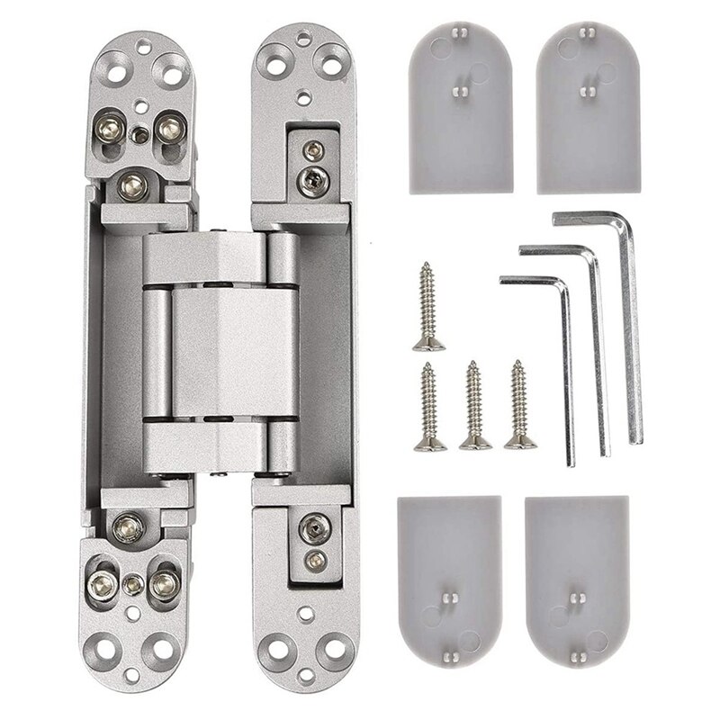 Adjustable Folding Door Cross Hinge Wooden Door Concealed Hinge Zinc Alloy Concealed Door Hinge