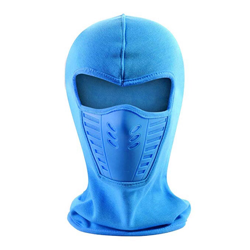 Mascarilla facial de invierno para motorista, sombrero a prueba de viento para adultos, cálida y a prueba de polvo, para ciclismo, congelador al aire libre, para trabajar con la nieve D40: Azul