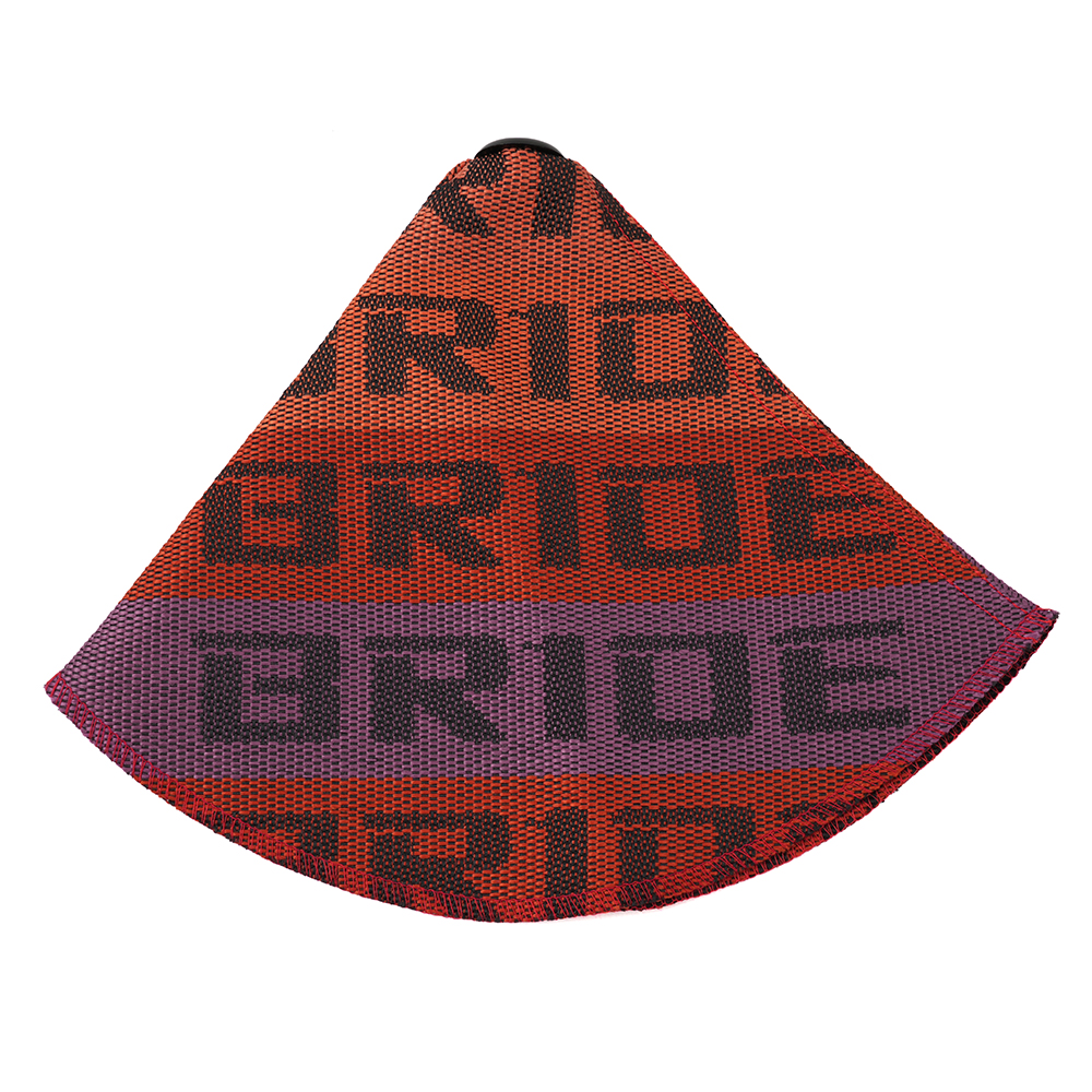 Bartoo-Universal JDM Style Bride RECARO Hyper Fabric Shift Knob Boot Cover Shifter Lever Collars Auto Inter Accessories SFN059: Blue